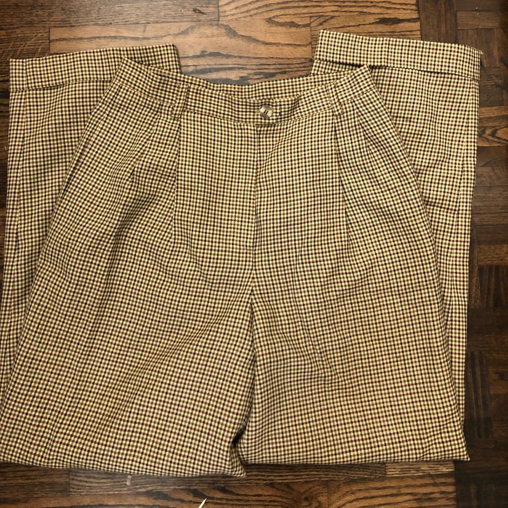 Checkered Dress Pants
